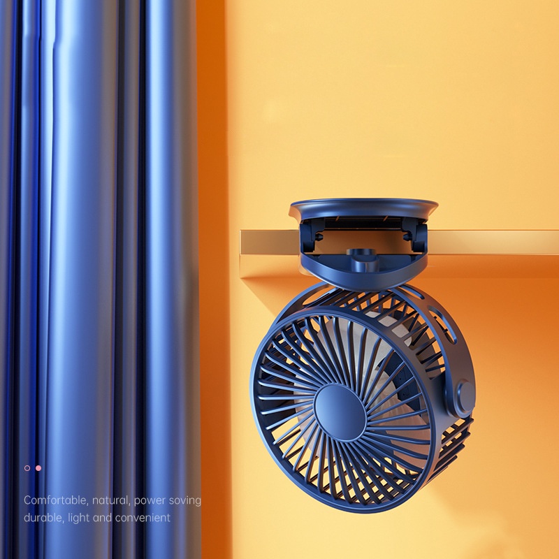 Clip fan USB multifunction small fan portable wallmounted mute desk