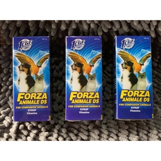 ✟☽♚FORZA ANIMALE BLUE DOUBLE STRENGTH 120ml