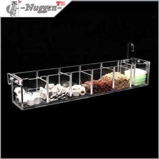Nuggen  4 in 1 Acrylic Filter Box External Hanging Water Purifier for Aquarium Fish Bowl #5