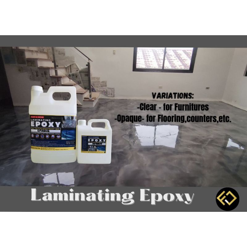 1GAL LAMINATING EPOXY (Self Leveling) 3.5KGS (FLOOR, COUNTERTOP, ETC