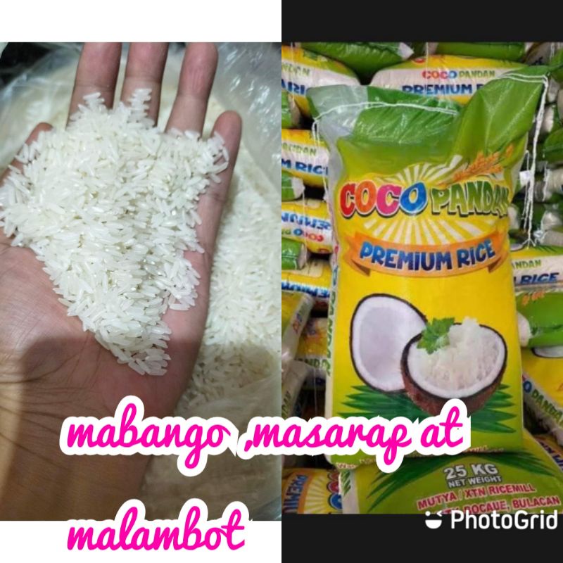 Coco Pandan Premium Rice 1 kg long grain, malambot,masarap at mabango ...