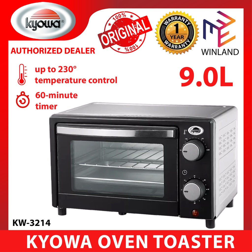 KYOWA by Winland 9Liters Oven Toaster / Bake Toast KW3214 KW3214