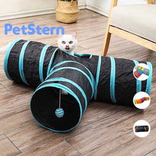 PetStern Cat Tunnel Toy Pet Interactive Toys Indoor/Outdoor Foldable Tube For Kitten Rabbit Dog