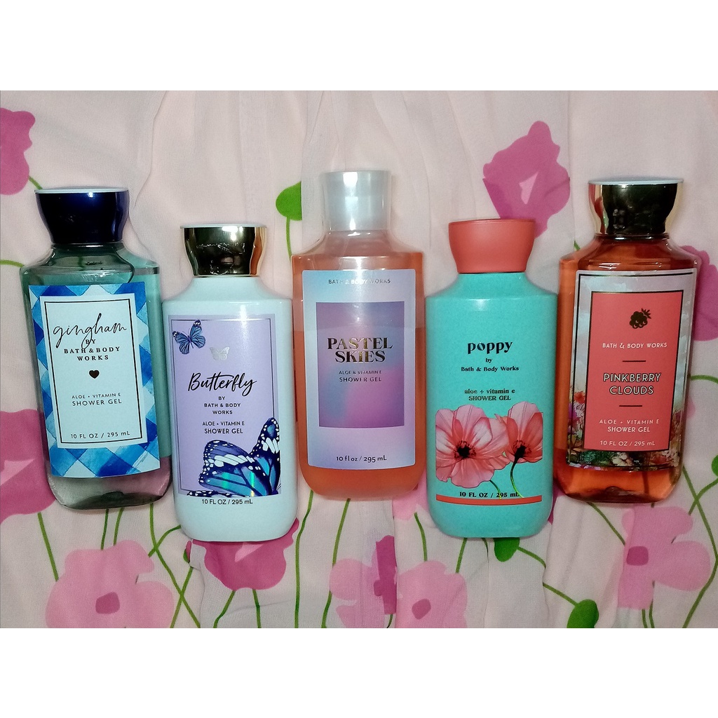 Bath & Body Works Shower Gel (with Free Loofah) Shopee Philippines
