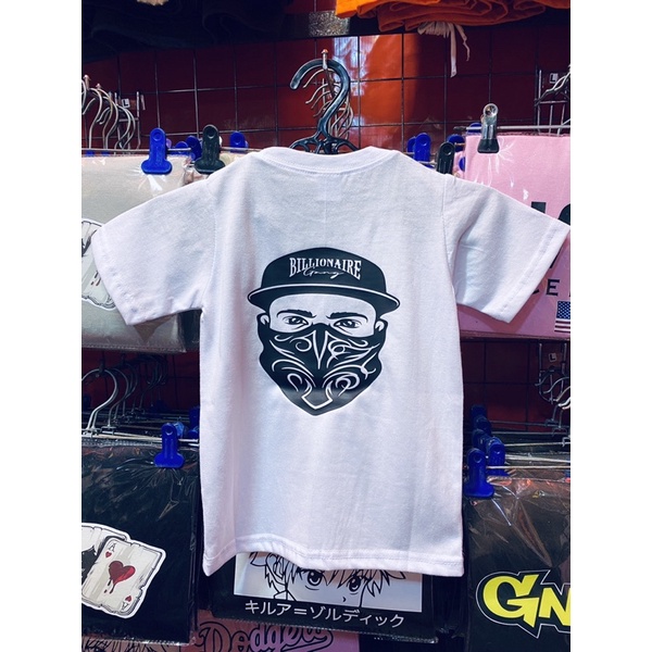 BasicWear BILLIONAIRE GANG FOR KIDS COTTON SHIRT Shopee Philippines