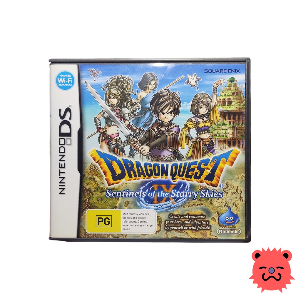 Dragon quest IX Sentinels of the starry skies game for DS and 3DS | PAL ...