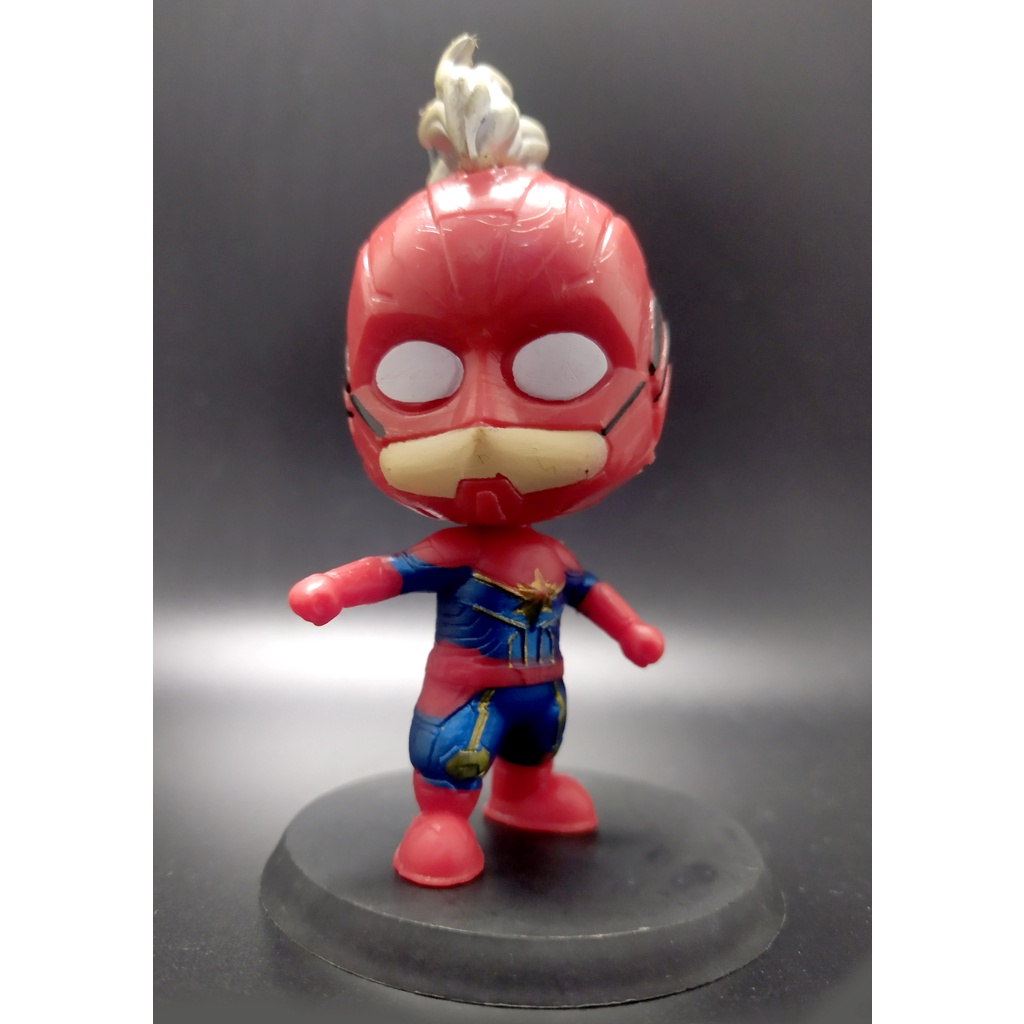 CAPTAIN MARVEL CHIBI (BIGHEAD) PVC Figurine Shopee Philippines