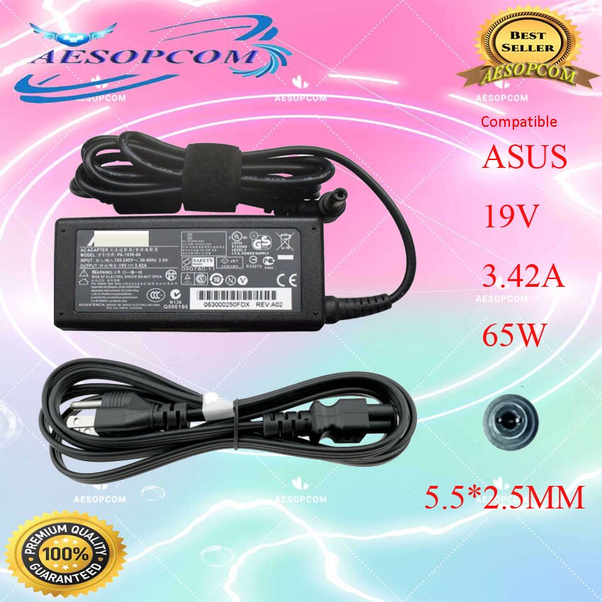 laptop charger adapter for asus 19v (*) | Shopee Philippines