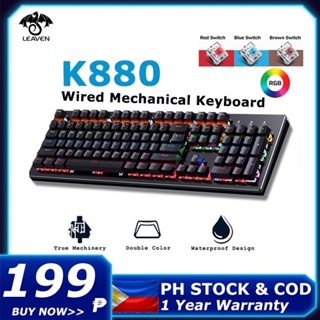 K880 K550 K28 K620 Mechanical Hotswappable Keyboard 87 104 61 Key For Computer Wired Gaming Keyboard