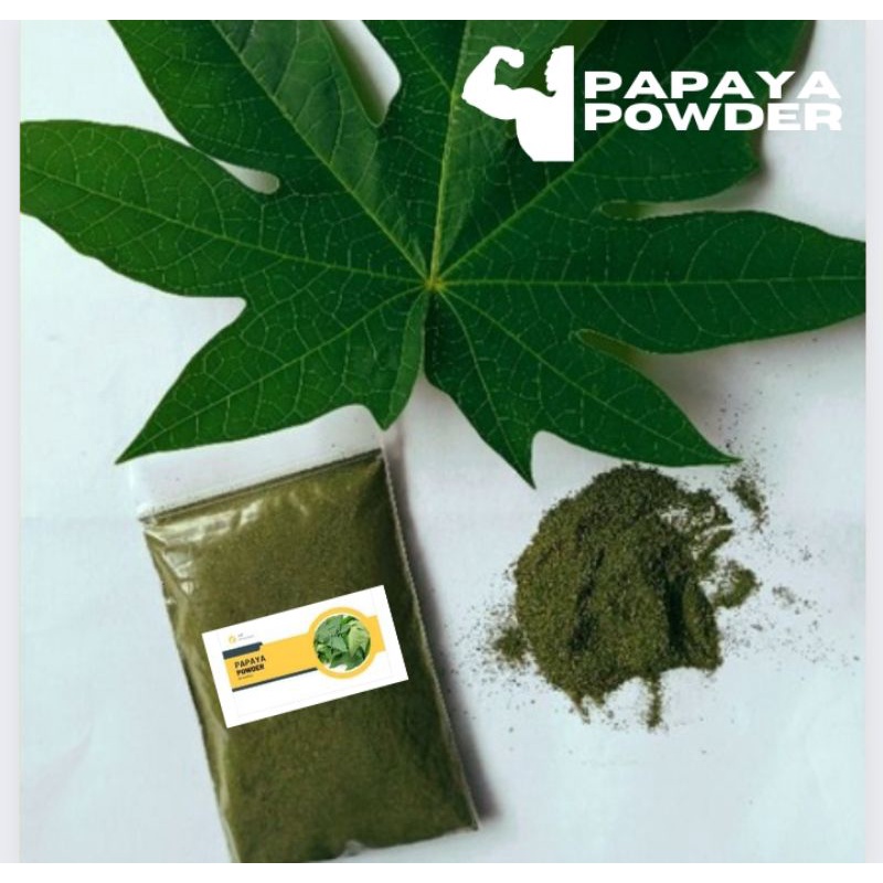 PAPAYA POWDER/dried papaya leaves/100g Shopee Philippines