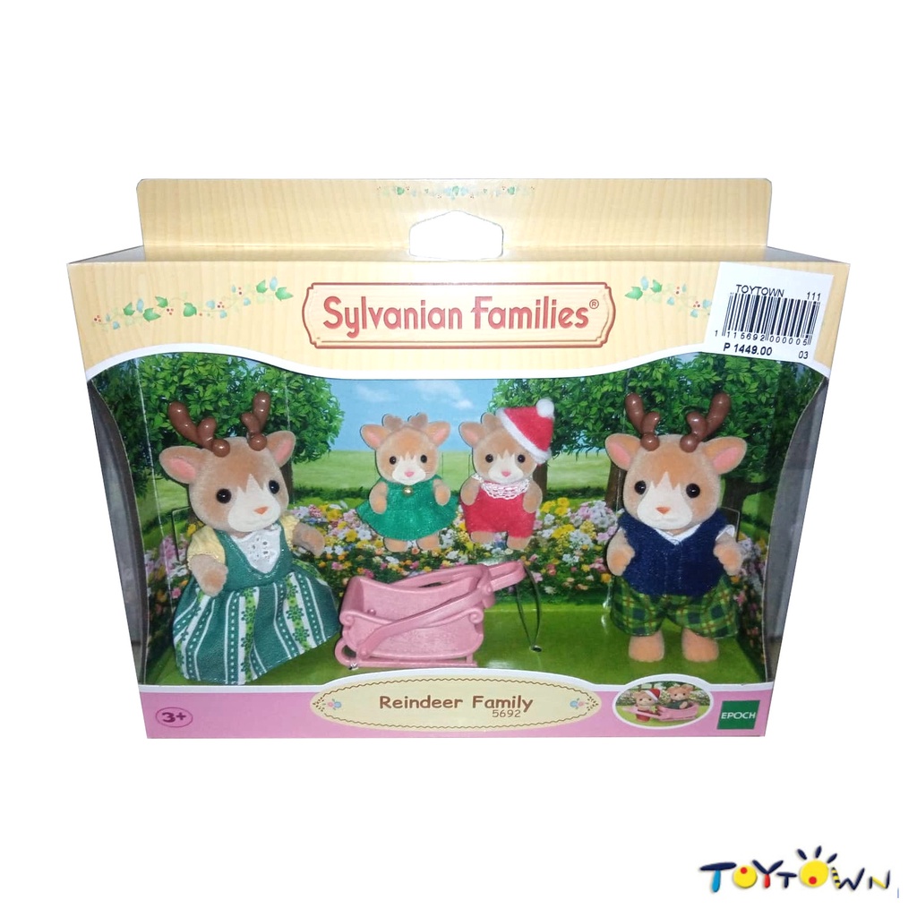 Sylvanian Families Reindeer Family Shopee Philippines
