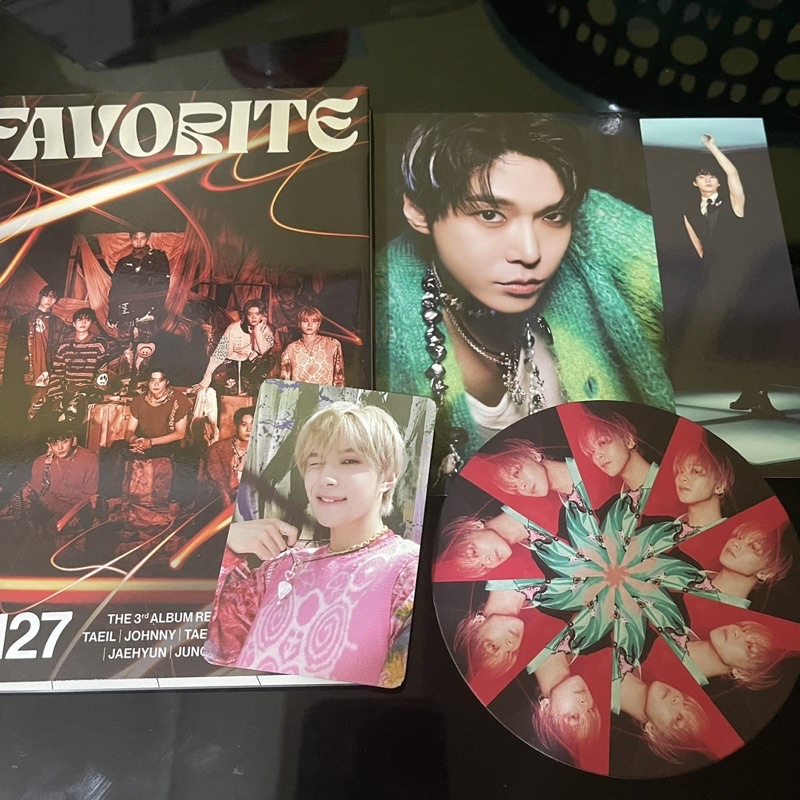 NCT 127 FAVORITE ALBUM UNSEALED COMPLETE INCLUSIONS | Shopee Philippines