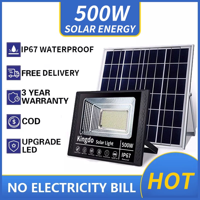 100 original 500w solar lights outdoor waterproof solar lamp solar