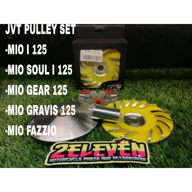 JVT PULLEY SET MIO I 125, MIO SOUL I 125, MIO GRAVIS, MIO GEAR, MIO