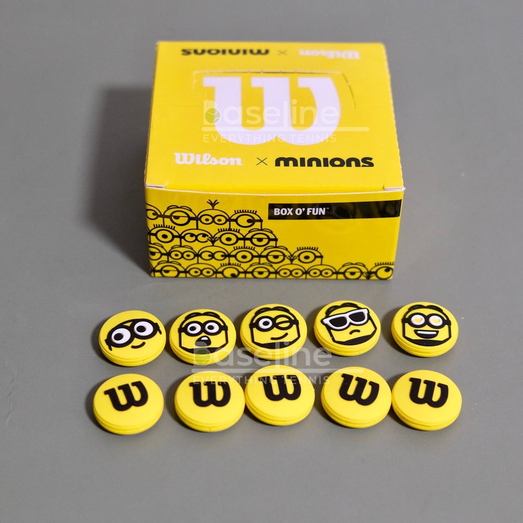 Original Wilson Minions Vibration Dampener Tennis Racket Shopee