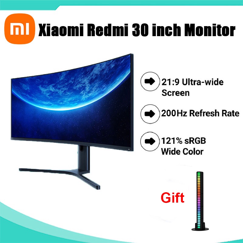Xiaomi Redmi 30 Inch Curved Gaming Monitor Mi Ultrawide VA Display ...