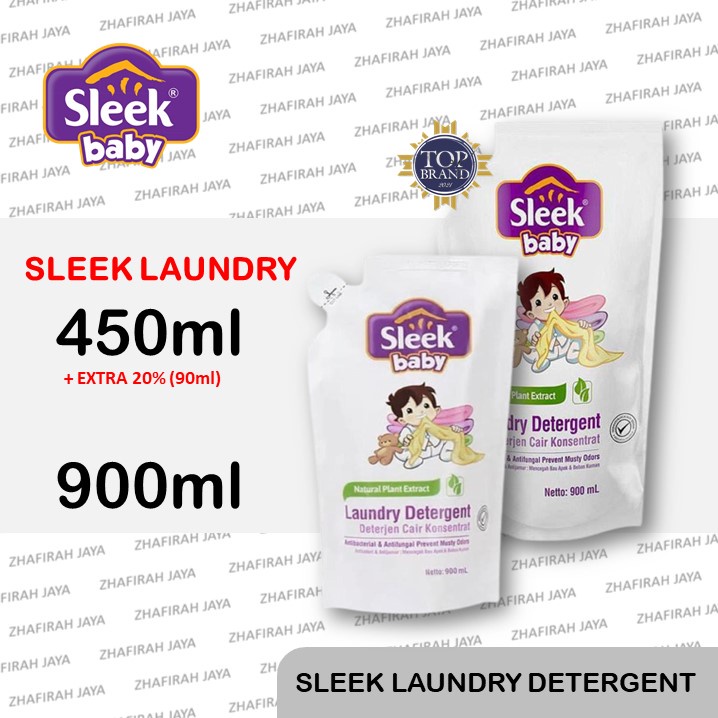 Zj Sleek Baby Laundry 450ml Sleek Baby Laundry 900ml 450ml Baby