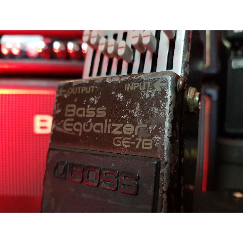 Boss Bass Equalizer GE7 B (Used) (MIJ) Shopee Philippines