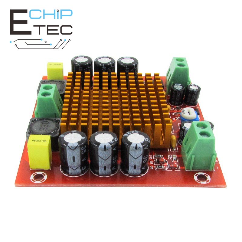 Carte Ampli Audio Numérique Mono 100W - TPA3116D2 - Alimentation 12-26V DC - Dimensions 79x54x16 Mm