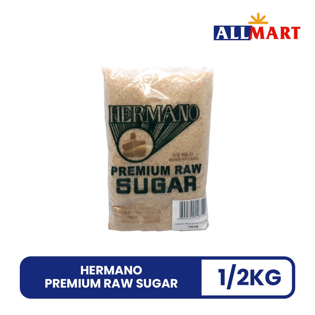 Hermano Sugar Premium Raw 1/2kg Shopee Philippines