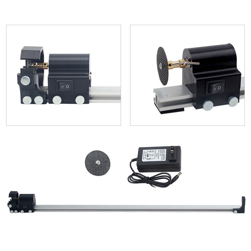 Archery Electric Arrow Shaft Cutter Mini Cut off Saw Trimmer 4.3 to 32 inches Cutting Length