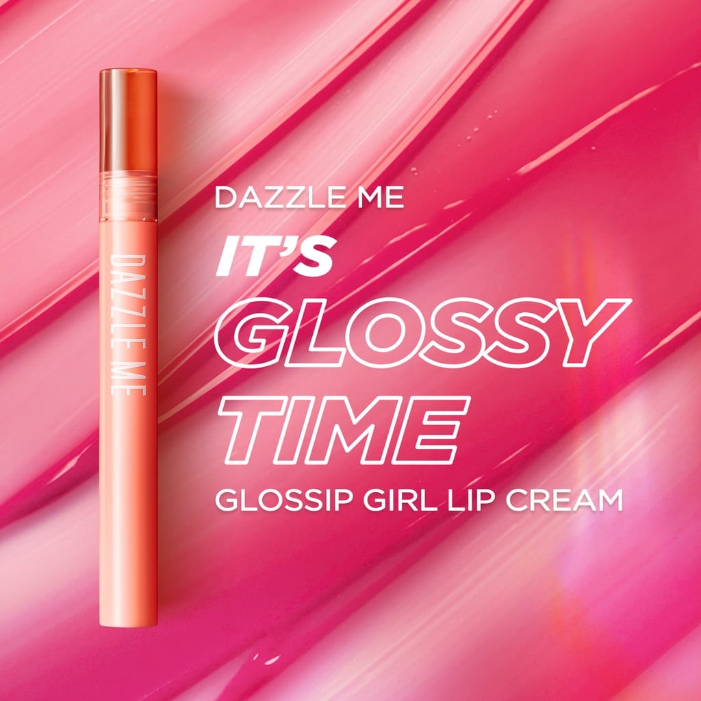 Dazzle ME Glossip Girl Lip Cream Hyper Hydrating 24H Moisturizer