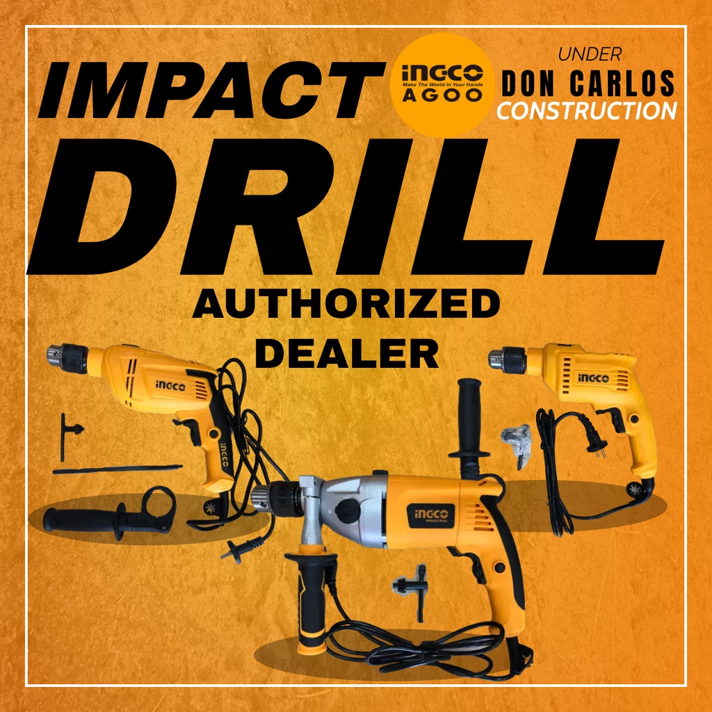 INGCO IMPACT DRILL 680750W Shopee Philippines