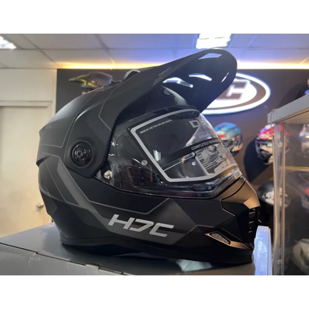 HJC DSX1 Motard Helmet Synergy Black / Gray Shopee Philippines