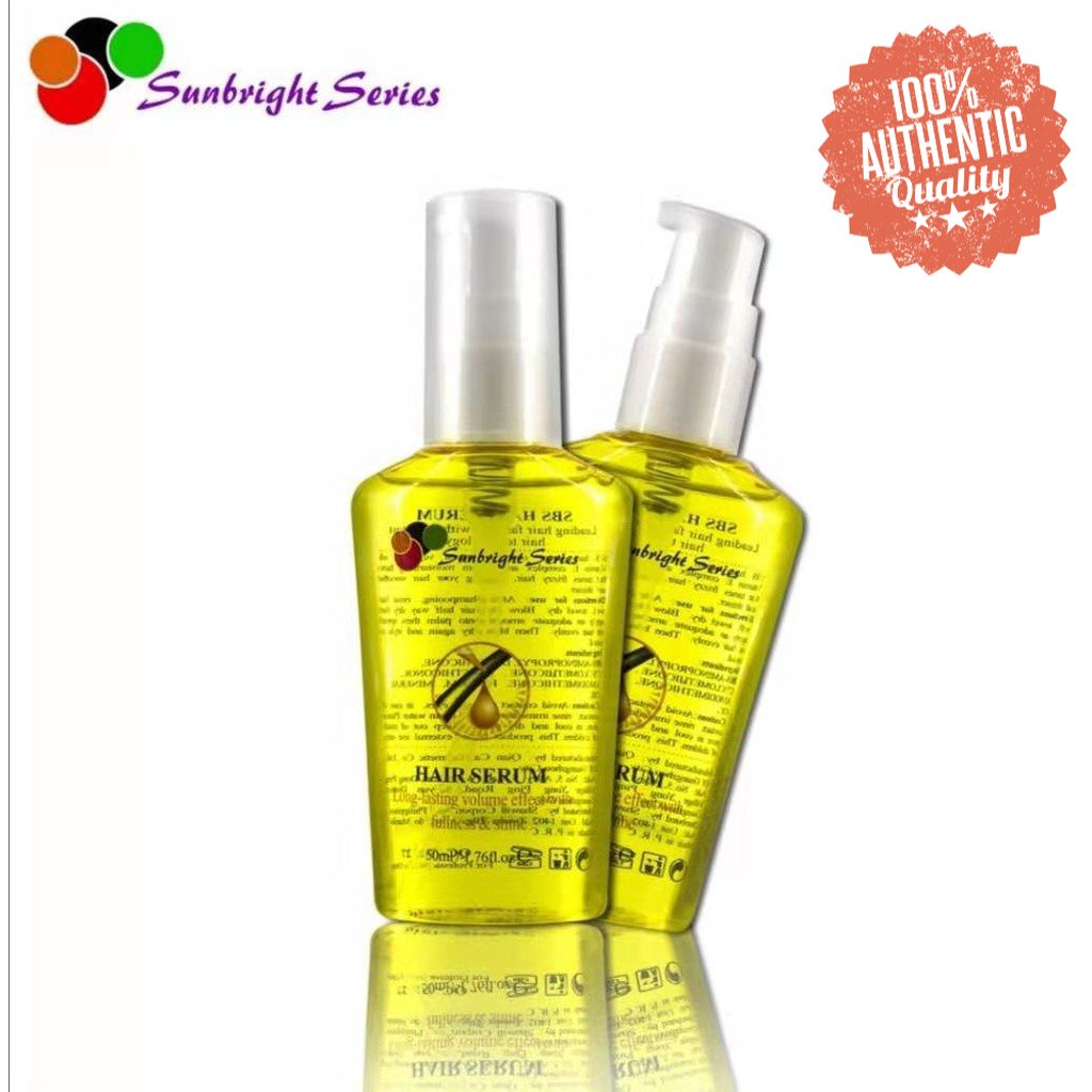 Sunbright Hair Serum Argan oil Hair Essence Repair Dry Frizzy Hair heat