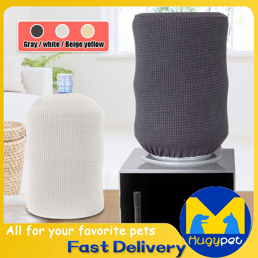 Water Container Cover For 5 Gallon Round Type Water Bottle Dust Proof Elastic Water Dispenser