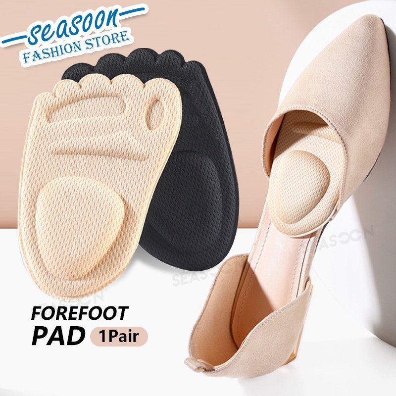 Forefoot High Heels Shoes Insoles Thickened Anti-skid Shock Cushioning Foot Pad  Shoe Inserts 1pair | Shopee Philippines