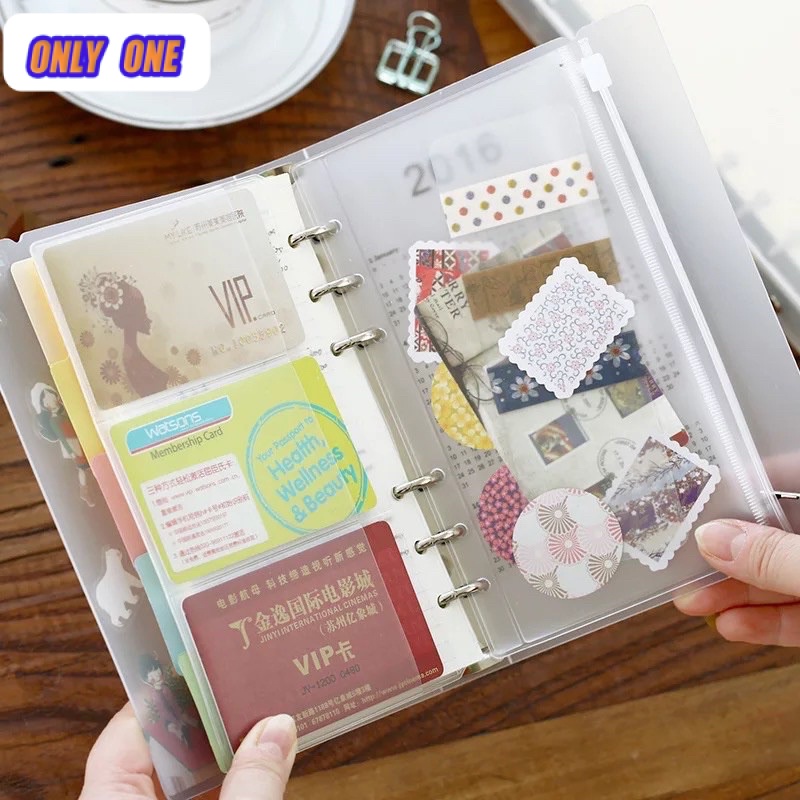 Budget Binder Ziplock Money Organizer Planner A5 A6 A7Bills Ziplock