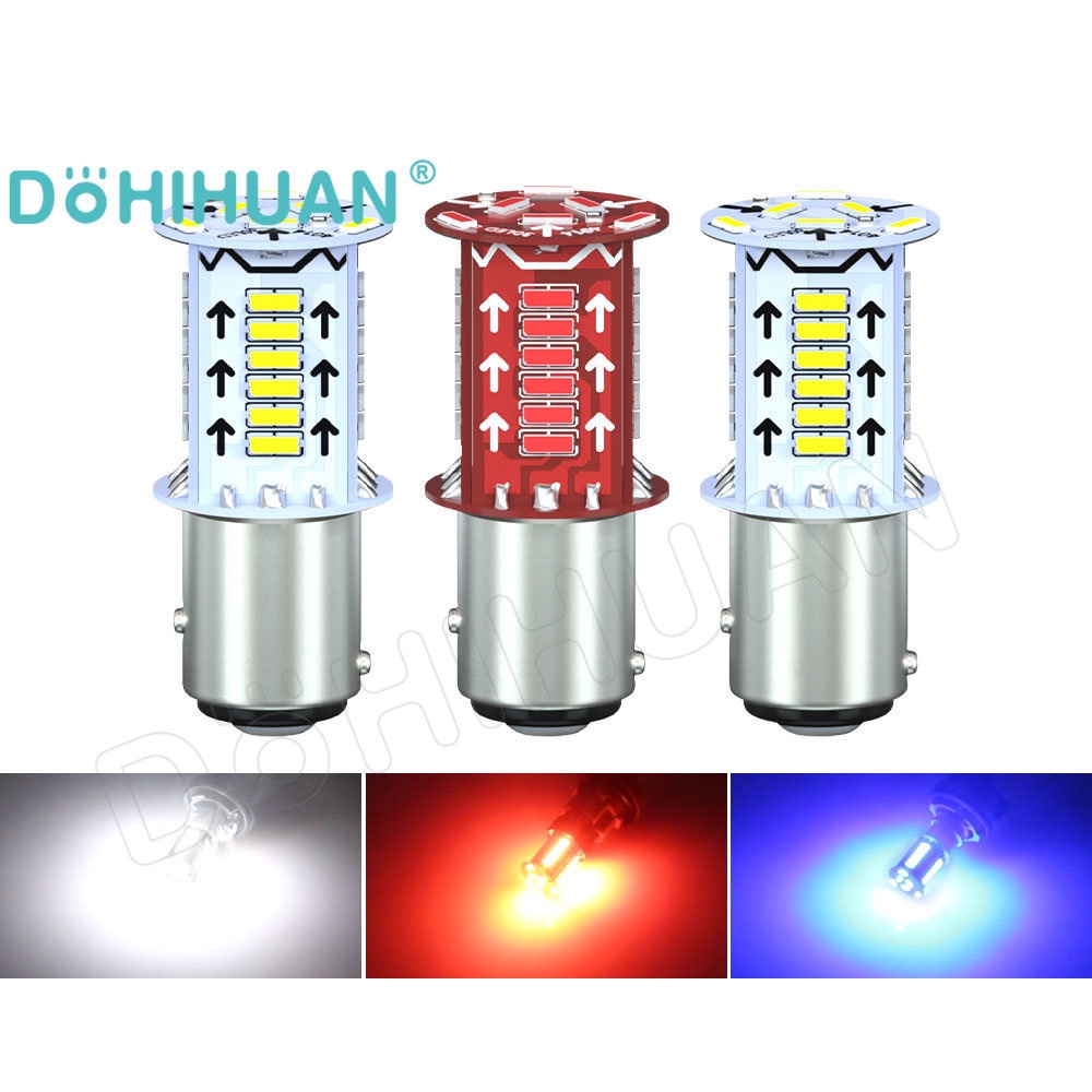 DOHIHUAN Strobe Flash 1157 LED Signal Light BAY15D Brake Light Blink