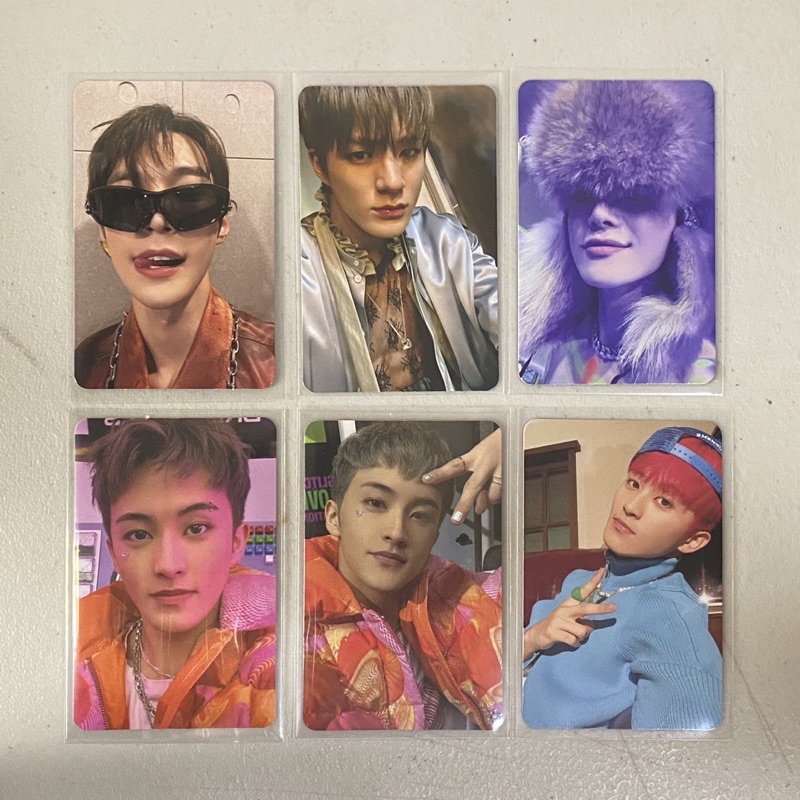 nct doyoung jeno jungwoo mark official photocard 2 baddies universe