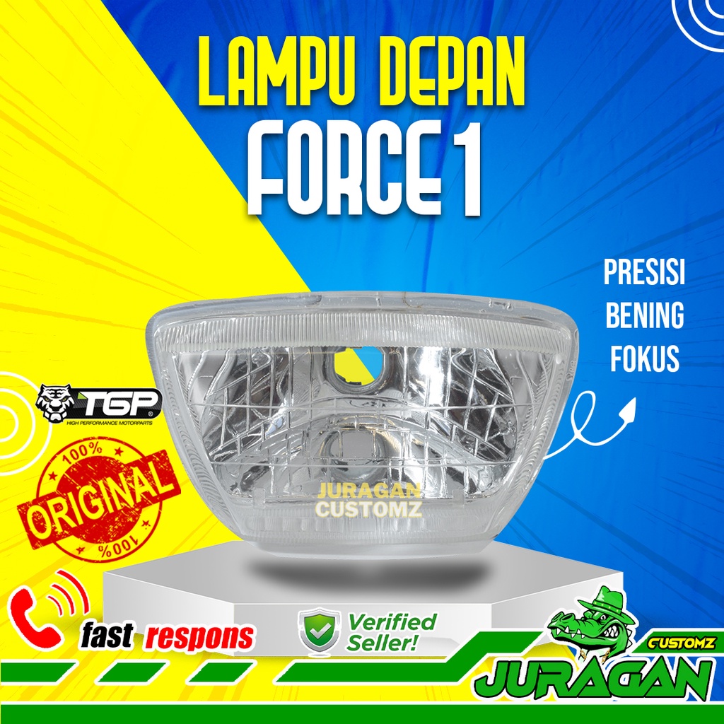Force 1st Crypton Headlight Original TGP Reflector Yamaha Shopee