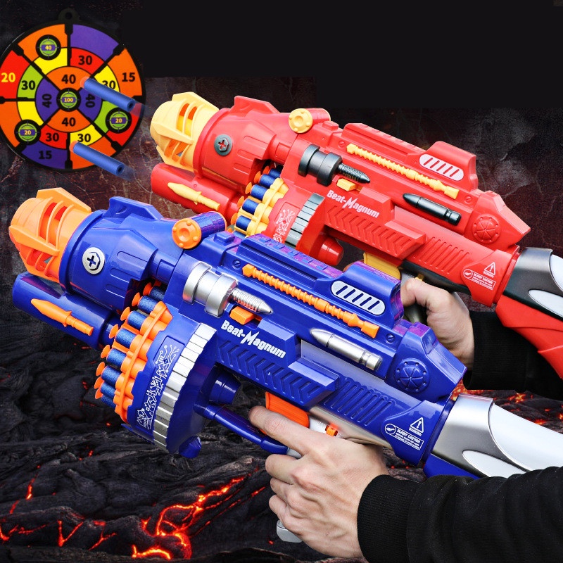 nana shop toys for kids Children soft bullet gun toys(with 12pcs bullet ...