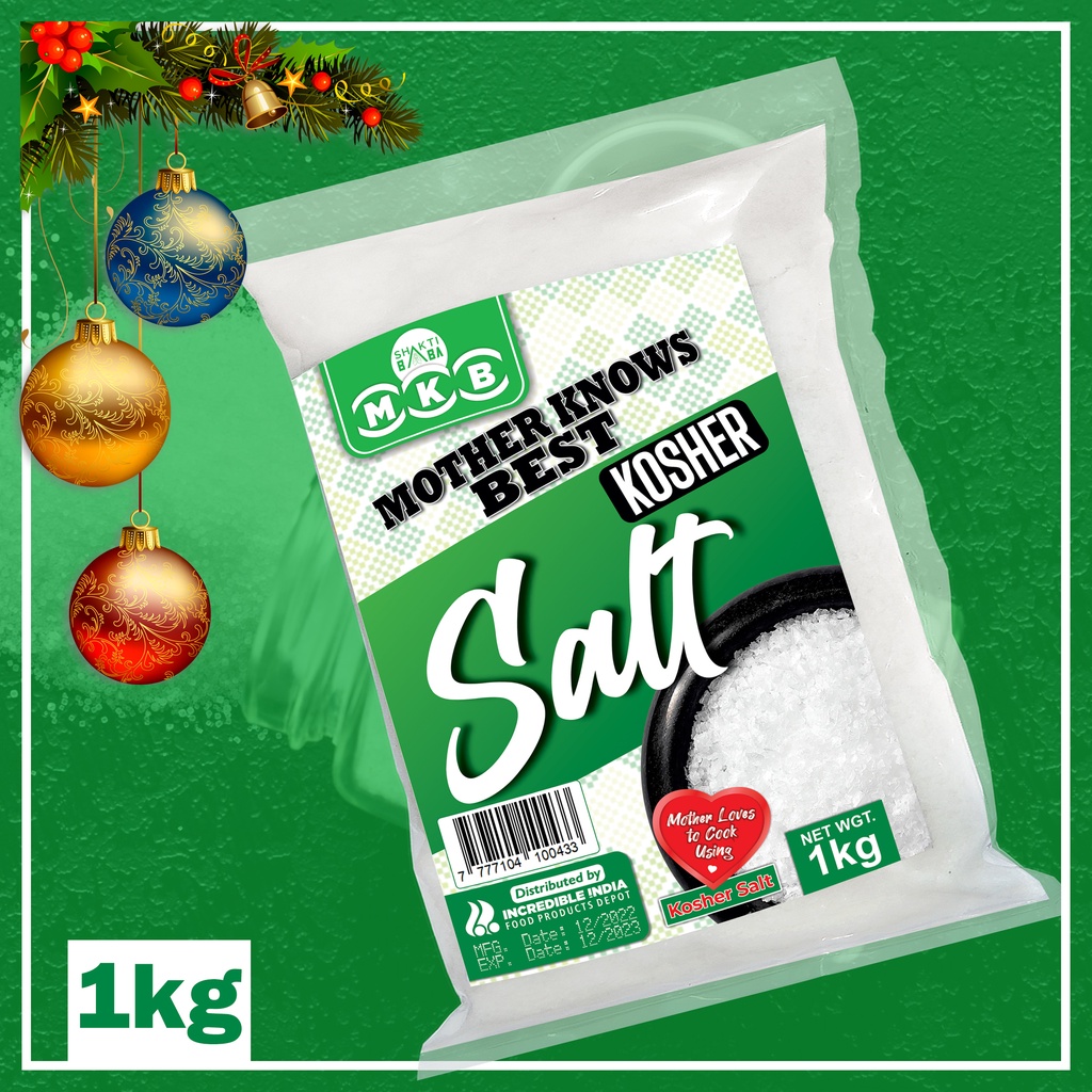 Mother Knows Best Kosher Salt 1kg in Pouch Shopee Philippines