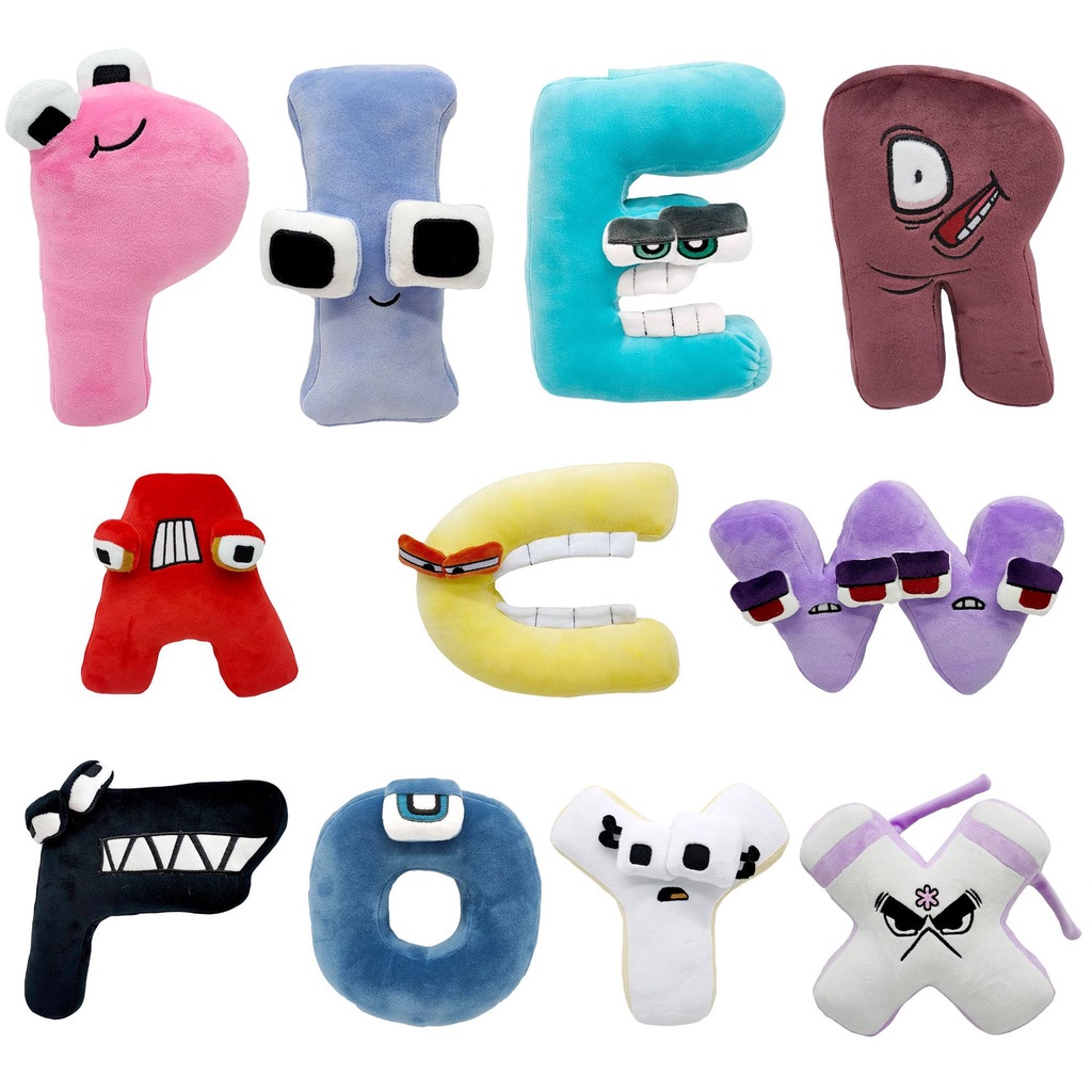 Alphabets Alphabet Lore Plush,7.5