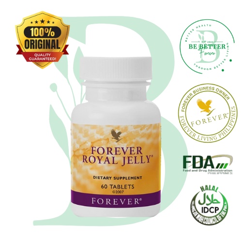 Forever Living Royal Jelly 100 Authentic 60 Tablets Shopee