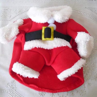 ️In Stock️ pet cat clothes Christmas Cat Costumes Funny Santa Claus Clothes For Small Cats Dogs Xmas New Year Pet Cat Clothing Kitty Kitten Outfits clothes for cat cat Christmas costume #8