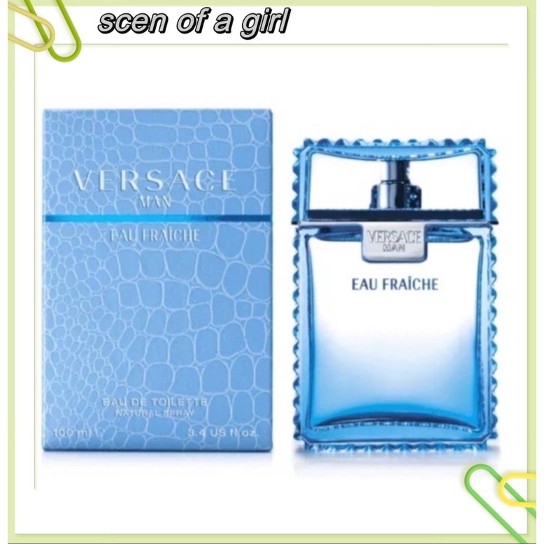 Versace man Eau Fraiche perfume for men 100ml us tester oil based