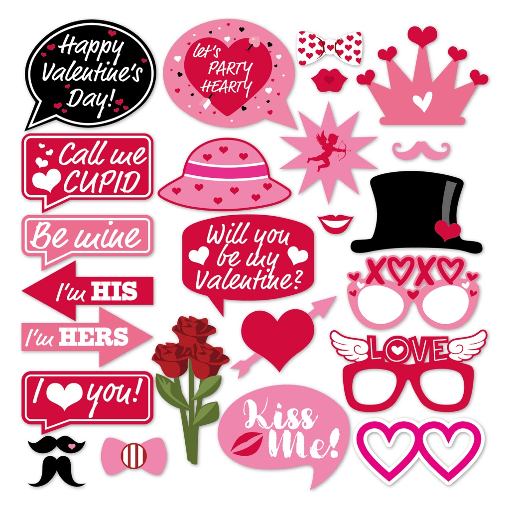 Pink Happy Birthday Backdrop - 70.8x43.3 Inch Photography Background With Red Lips For Girls Birthday Party Decorations