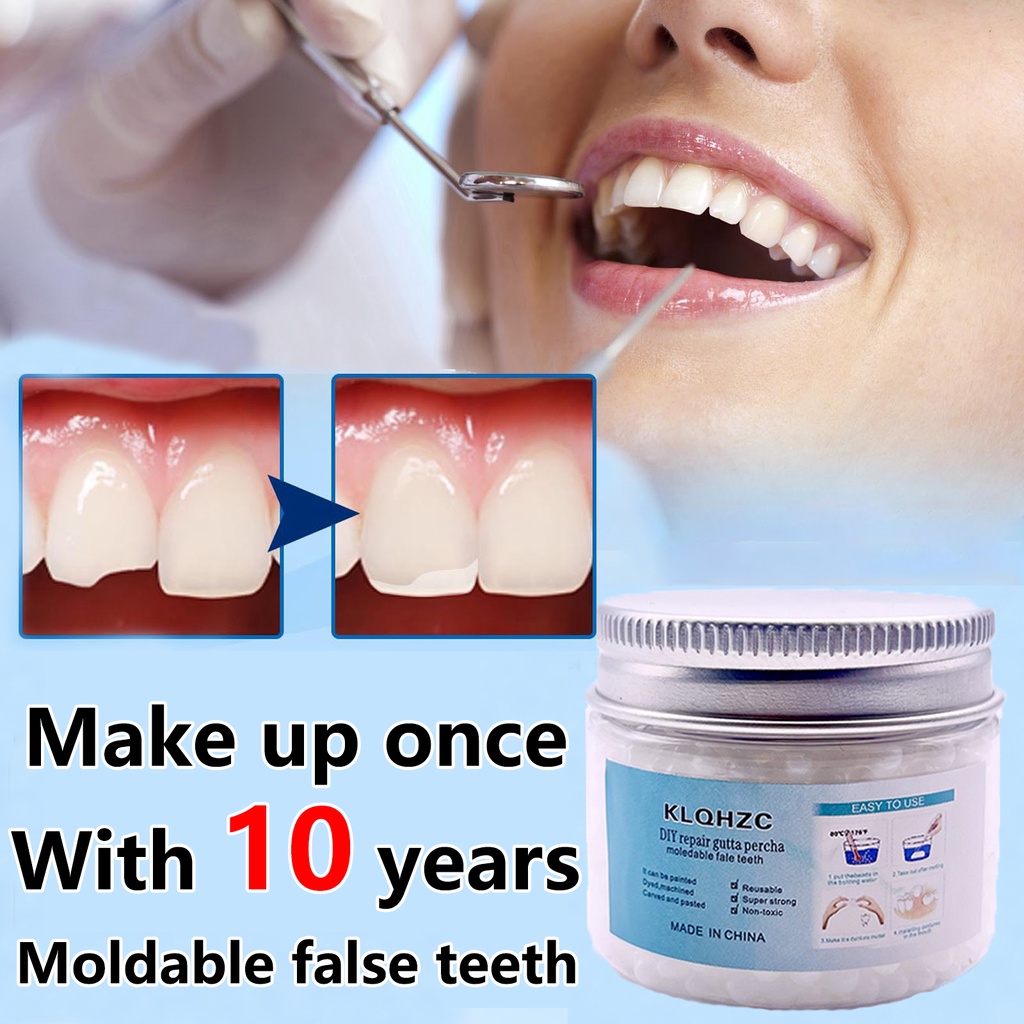 tooth repair granules 50g Teeth repair Temporary tooth repair teeth