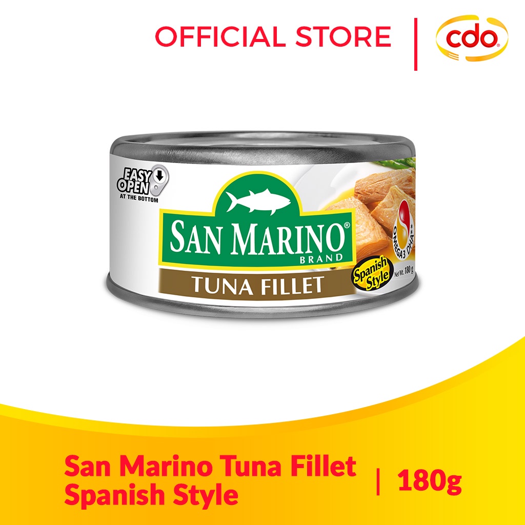 SAN MARINO Tuna Fillet 180g Shopee Philippines