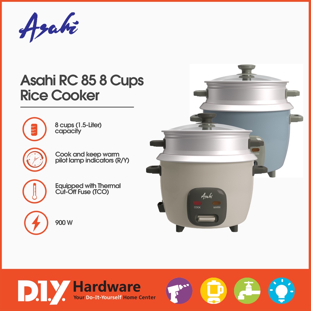 Asahi RC 85 8 Cups Rice Cooker Shopee Philippines