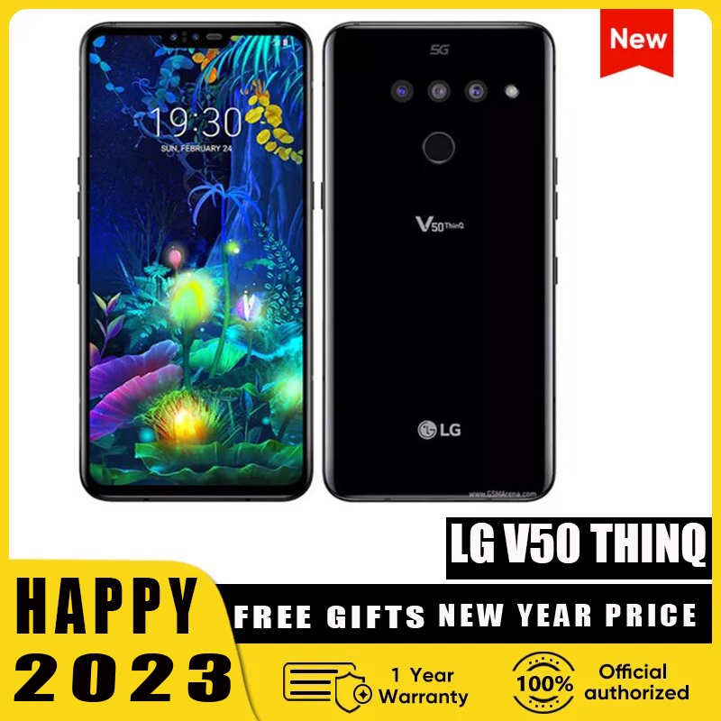 [1137] LG V50 ThinQ 128GB ブラック SIMフリー
