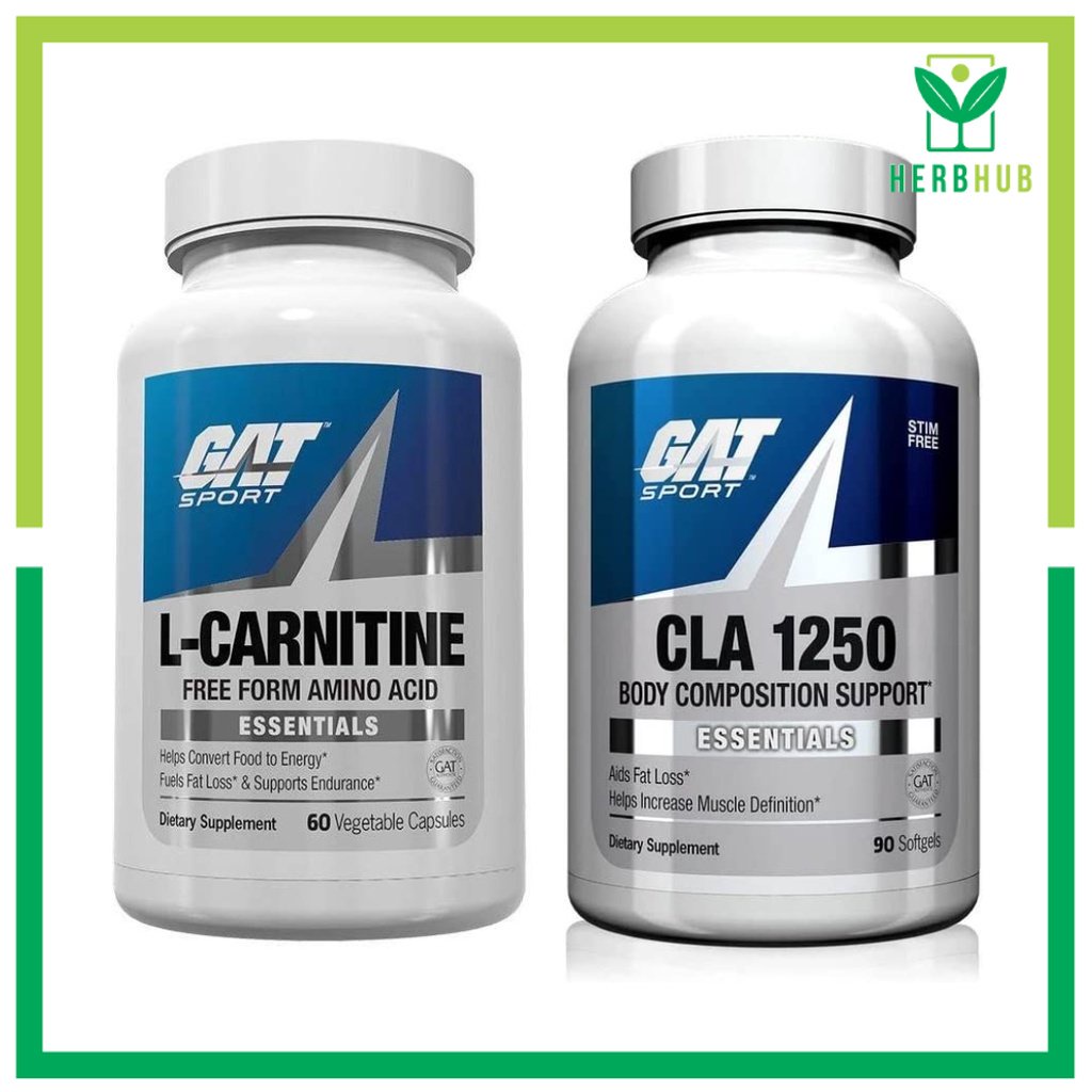 Herb Hub GAT LCarnitine, Amino Acid, Free Form CLA 1250 Body Composition Support Shopee