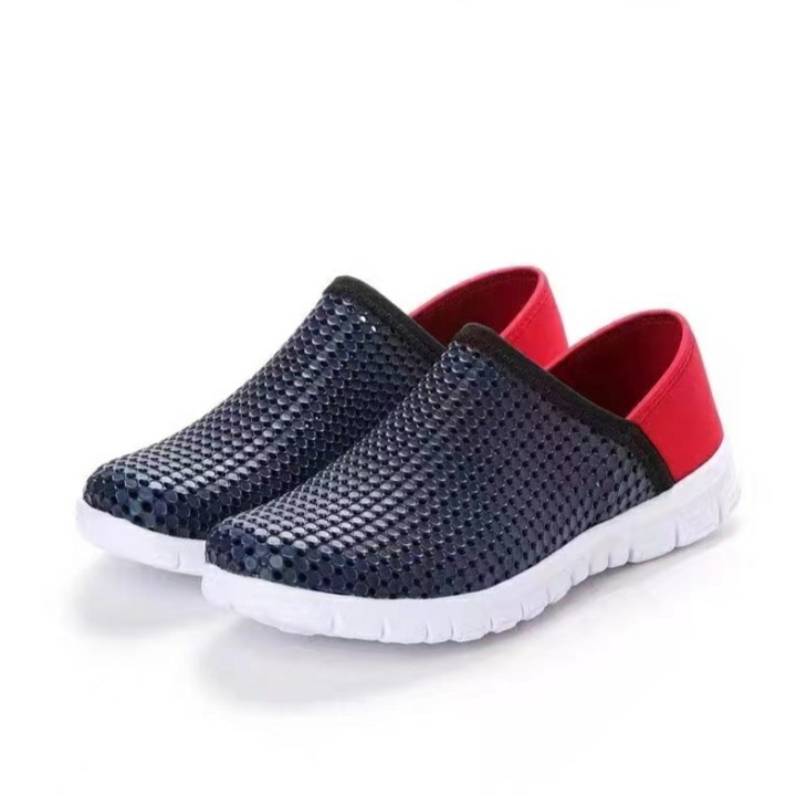【HHS】 Rubber Shoes For Women lightweight Sports shoes Slip On running