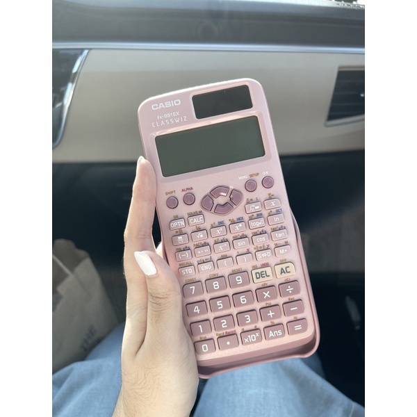 Casio Fx-991EX Classwiz Pink Color | Shopee Philippines