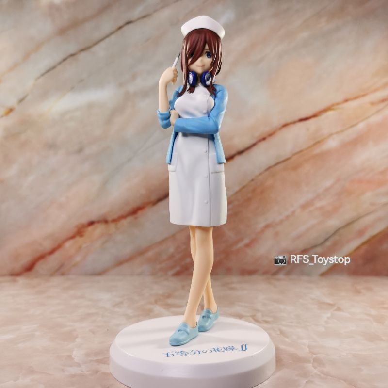 Authentic Anime Figure The Quintessential Quintuplets Miku Nakano Shopee Philippines